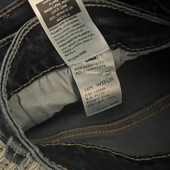 Denizen from Levi's Dark Wash Blue Skinny Jeans - Picture 4 of 4